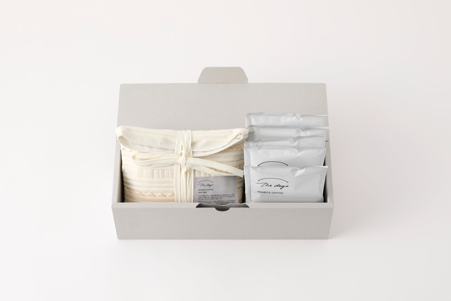 ドリップバッグ5包・コーヒーバッグセット【ギフトボックス入り】
