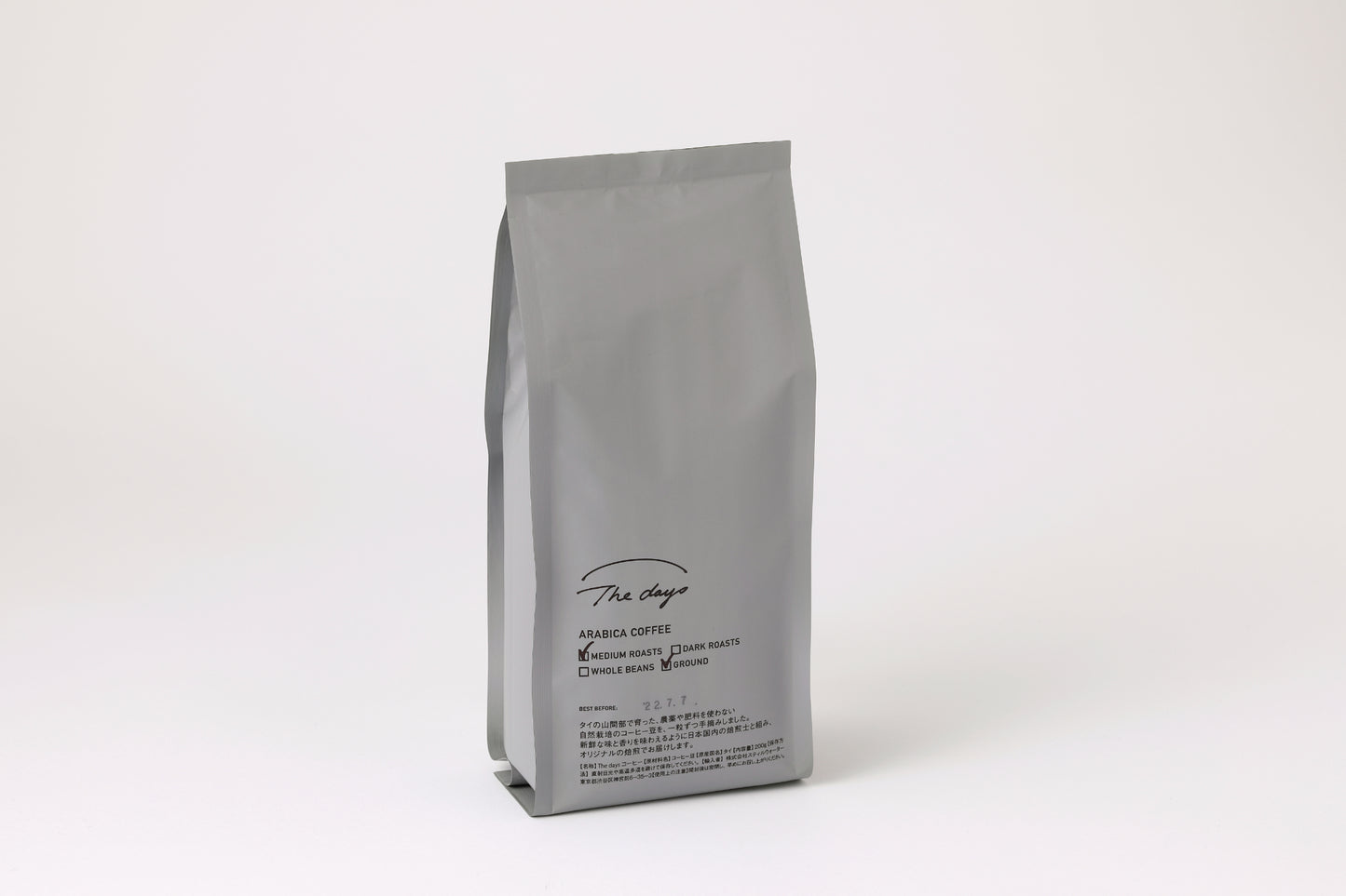 コーヒー粉　ミディアムロースト　200g